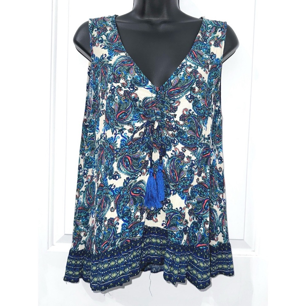Farmers Market by One World brand sleeveless blouse